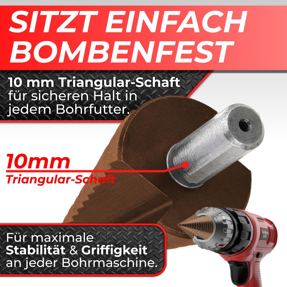 Woltersberger HSS-E Stufenbohrer Ø 4-32 mm 15 Stufen Woltersberger HSS-E Stufenbohrer Ø 4-32 mm 15 Stufen