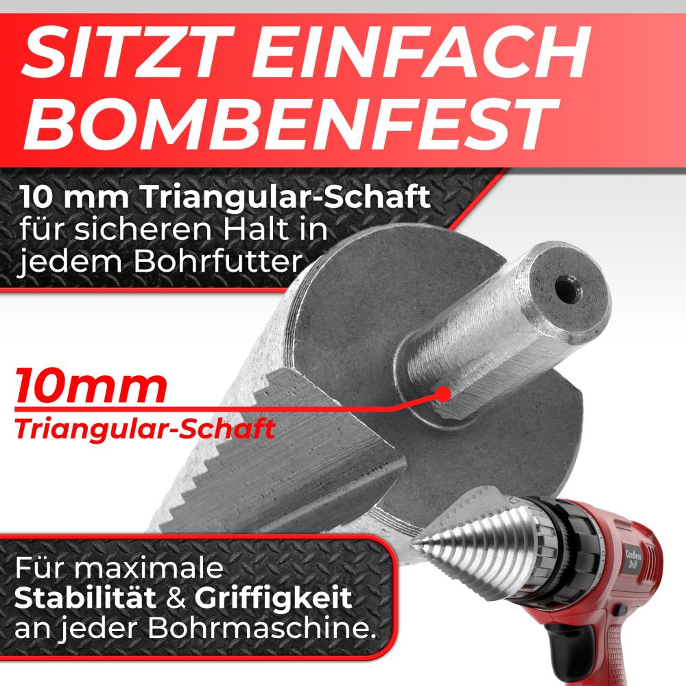 Woltersberger HSS Stufenbohrer Ø 6-60mm 12 Stufen Woltersberger HSS Stufenbohrer Ø 6-60mm 12 Stufen