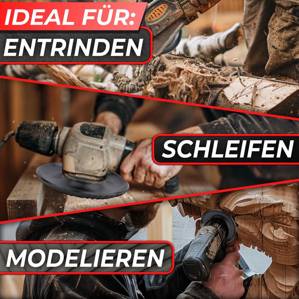 Raspelscheiben Ø 125mm flach