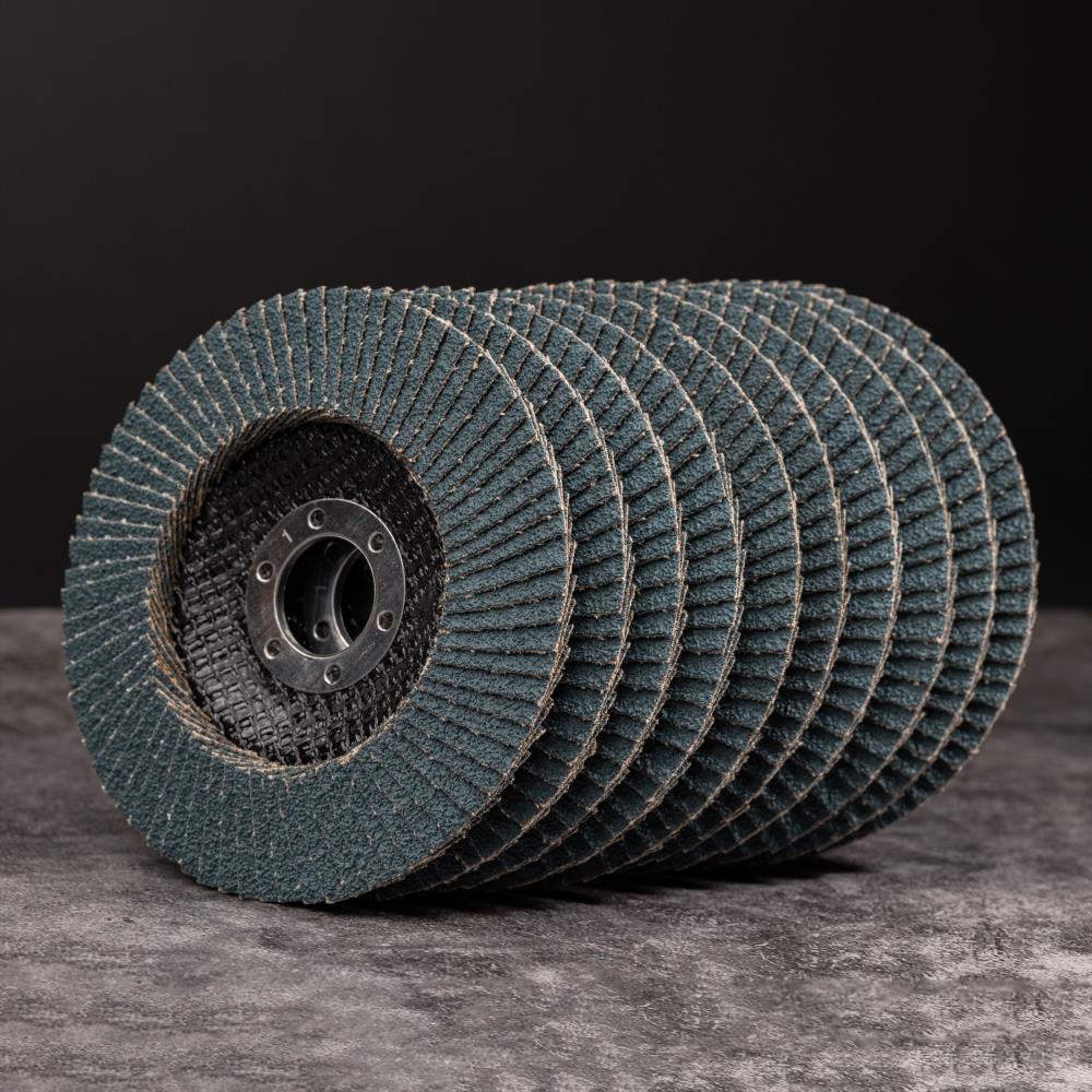 Woltersberger® Fächerscheiben Set 115mm Zirkon 8 St.