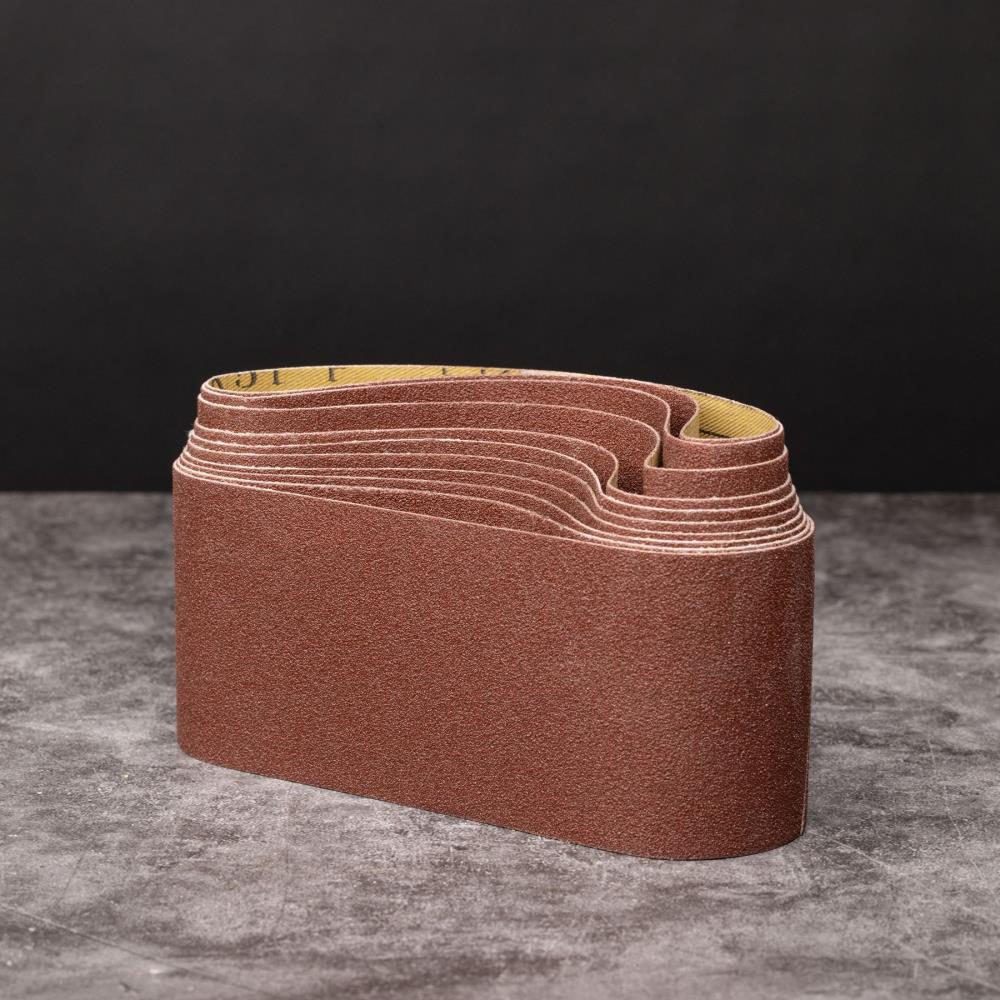 Woltersberger® Schleifbänder 75x457mm Set mit 5 Körnungen