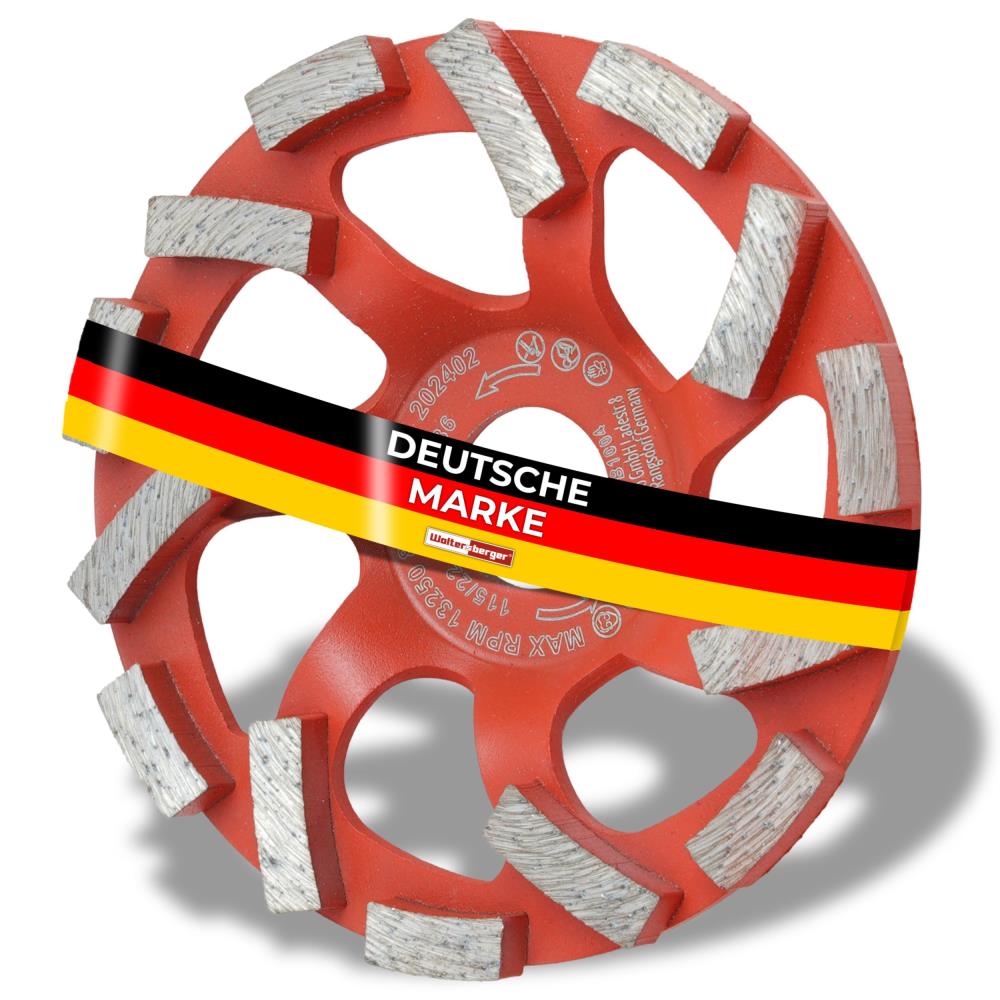 Woltersberger® Diamantschleiftopf 115mm Typ A