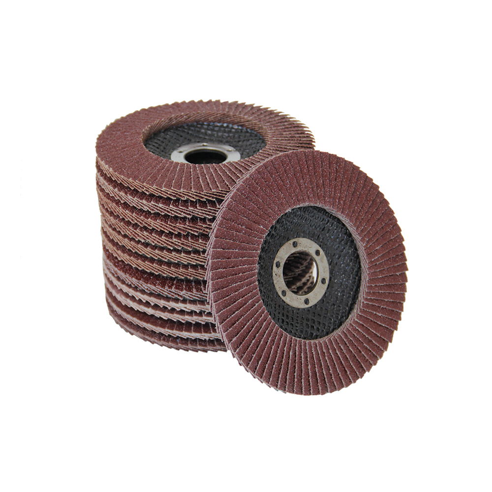 Woltersberger® Fächerscheiben 125mm Rot P80 10 St.