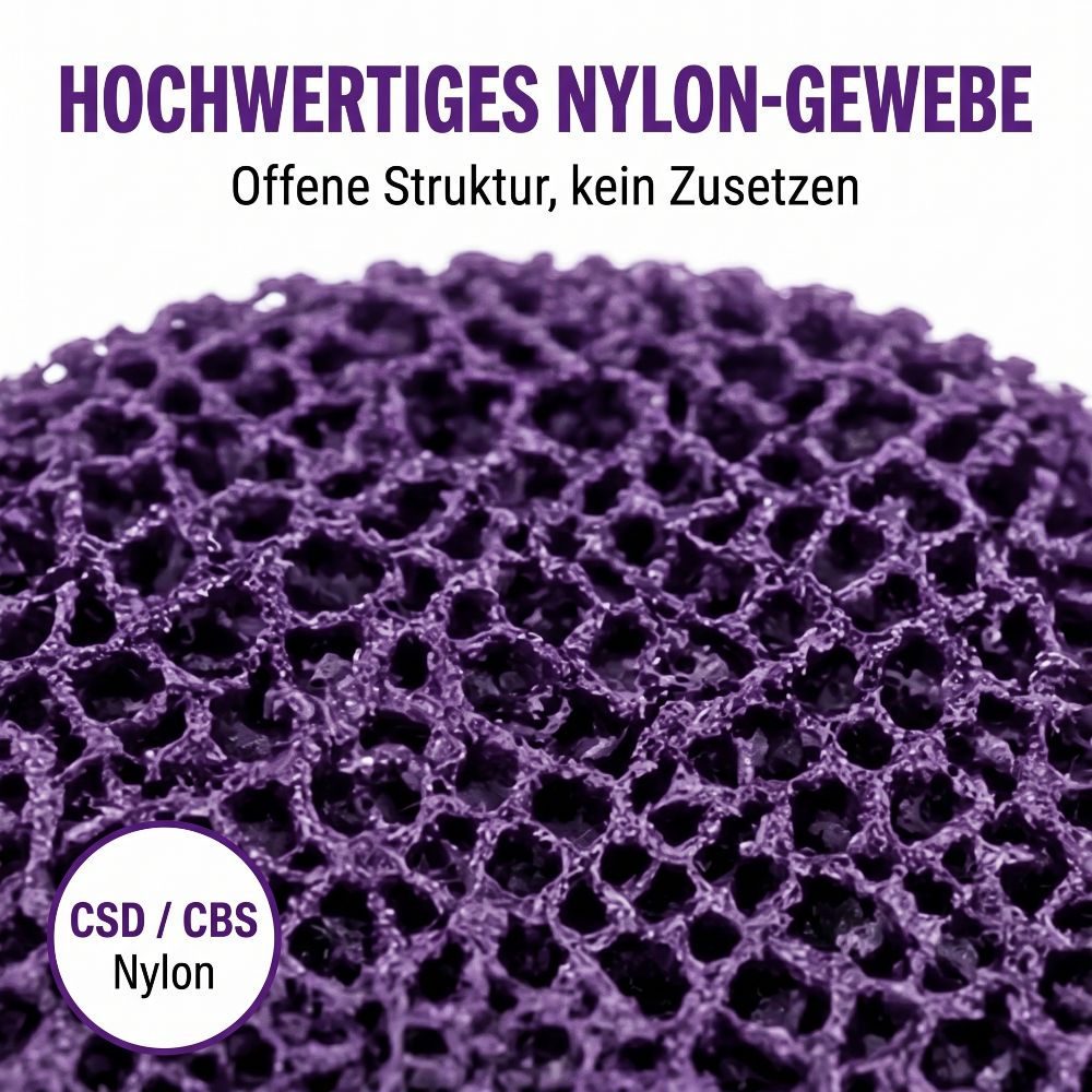 Reinigungsscheibe Purple 115mm und 125 mm