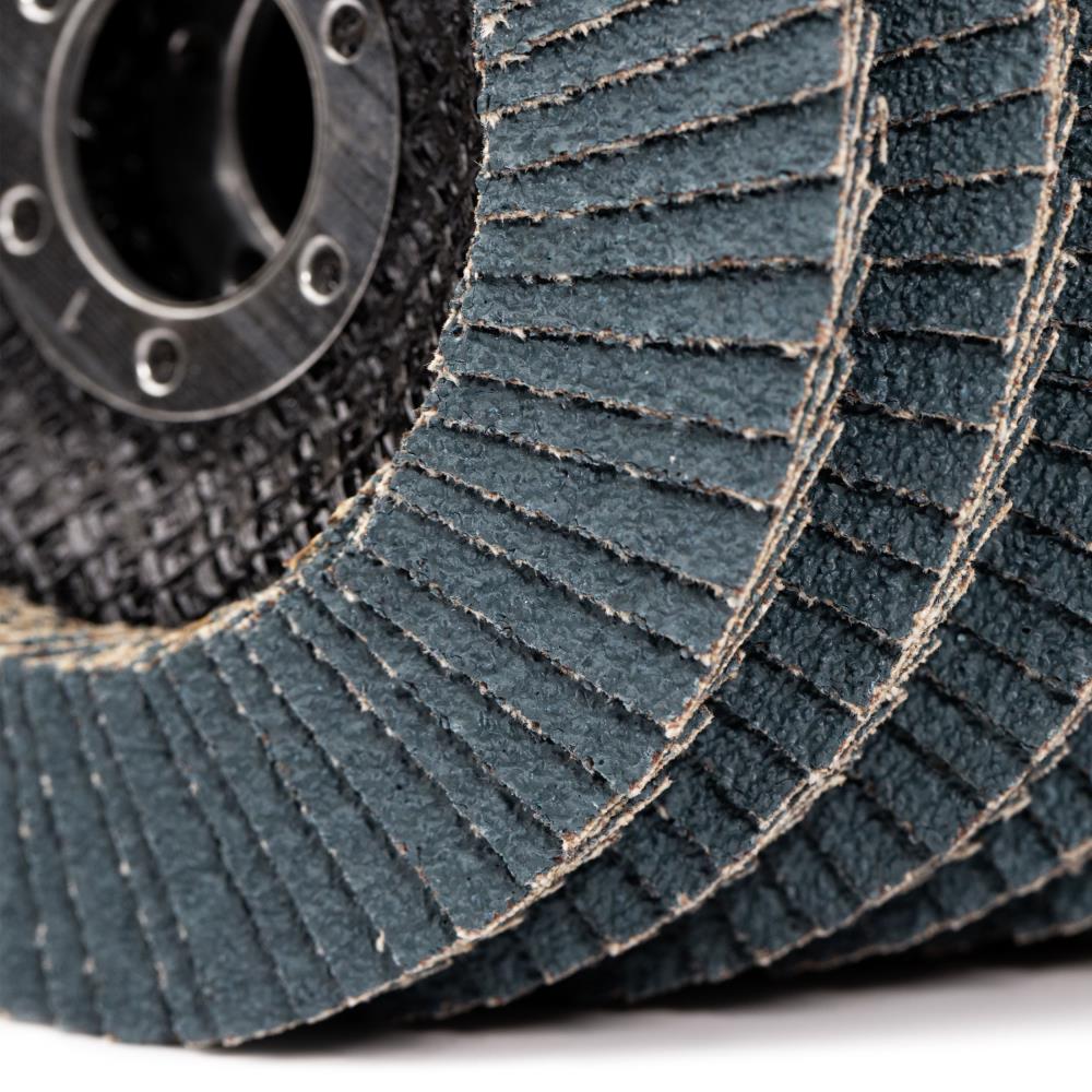 Woltersberger® Fächerscheiben Set 115mm Zirkon 8 St.