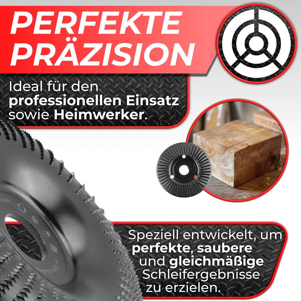 Raspelscheiben Ø 125mm flach